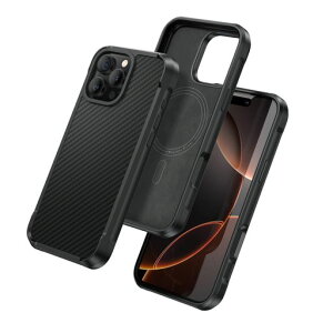 MAGICJOHN�Ή�iPhone16Pro�p�P�[�X�ČR�K�i5�{���x�����͕ی�ϏՌ�Magsafe�Ή����C�����X�[�d�J�����ی�u���b�N