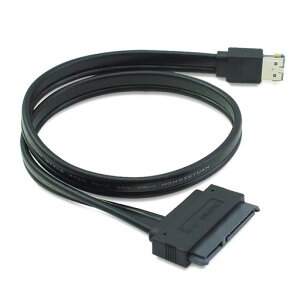 cablecc USB 2.0 �R���{ �f���A���p���[ 12V�����5V eSATAp �d�� ESATA - 22�s�� SATA�P�[�u�� 2.5�C���` 3.5�C���` �n�[�h�f�B�X�N�h���C�u 50cm�p