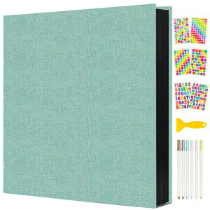 AIORアルバムフォトアルバム貼るタイプ黒台紙写真アルバムフリーアルバム手作りアルバムフォトブック粘着式ファイル集合写真用20枚/40ページ大容量DIY可能記念日結婚式誕生日子供ベビー…