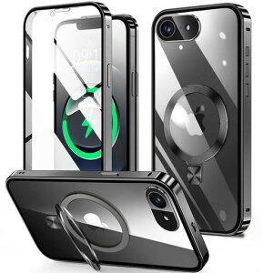 HGUTREY�y�X�^���h�@�\�t���E�A�N�V�����{�^���ziPhone17e/16e�p�P�[�X�N���A�y���b�N�t���z�yCD�����O�EMagSafe�Ή��z9H�����K���XPC�w�ʈ�̌^�����Y�ی�A�C�t�H��17e/16e�P�[�X����