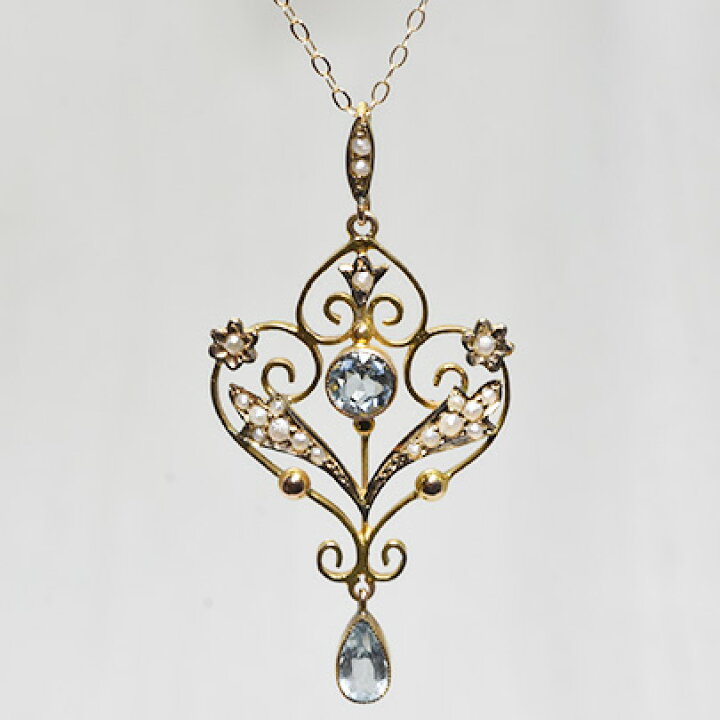 楽天市場】グッドウィル アンティーク ジュエリー G アクアマリン  