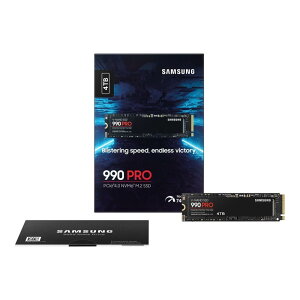 SAMSUNG SSD 990PRO M.2 4TB MZ-V9P4T0B-IT SSD 990 PRO M.2/NVMe V[Y PCIe Gen4.0×4 NVMe 2.0 4TB