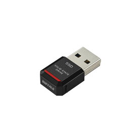 BUFFALO SSD-PST1.0U3BA/D 小型・軽量 外付けSSD USB 3.2 Gen 2接続対応 1TB