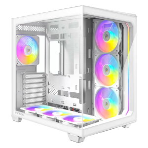 Antec Constellation C5 ARGB White OʁAʂɋKXpl𓋍ڂ~h^[PCP[X zCg