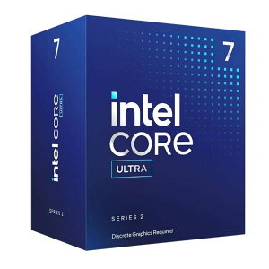 Intel Ce Core Ultra 7 vZbT[ 265F Ce Core Ultra 7 vZbT[ 265F(30M LbVAő 5.3GHz)