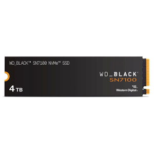 Western Digital WD_BLACK SN7100 4TB WD Black SN7100 4TB NVMe SSD PCIe Gen4 M.2 WDS400T4X0E