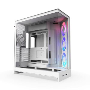 NZXT H9 Flow RGB (2025) White ^fA`o[\̗p ~h^[ATXGAt[P[X CM-H92FW-R1