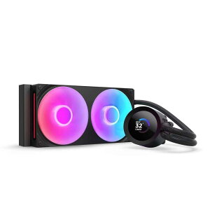 NZXT Kraken Plus 240 RGB Black Đ݌vꂽ|vƍœKꂽt@ɂp\ RL-KR240-B2
