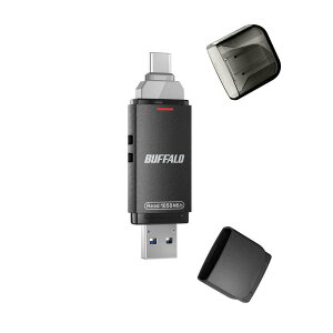BUFFALO SSD-SDH2.0U3BA/D USB 3.2(Gen2) Type-C/Type-A���Ή� �X�e�B�b�N�^SSD �����^�C�v SSD-SDH/D�V���[�Y 2TB