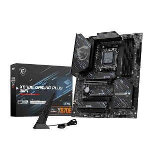MSI X870E GAMING PLUS WIFI (�p�\�R���H�[���胂�f��) AMD X870E�`�b�v�Z�b�g Ryzen 9000/8000/7000�V���[�Y�Ή�ATX�}�U�[�{�[�h
