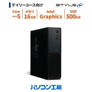 �f�X�N�g�b�v�p�\�R�� �V�i Core Ultra 5 225/16GB/500GB SSD/Windows 11 BTO