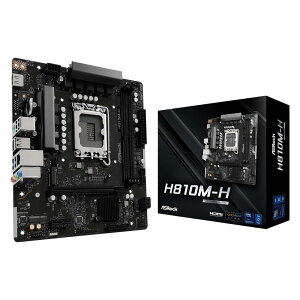 ASRock H810M-H (�p�\�R���H�[���胂�f��) H810�`�b�v�Z�b�g���ڃ}�U�[�{�[�h