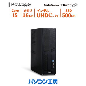 3�N�ۏ� �r�W�l�X�f�X�N�g�b�v�p�\�R�� �V�i Core i5-14400/16GB/500GB SSD/Windows 11 BTO