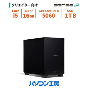 �f�X�N�g�b�v�p�\�R�� �V�i Core i5-14400F/RTX 5060/16GB/1TB SSD/Windows 11 BTO
