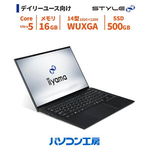 �m�[�g�p�\�R�� Copilot+ PC �V�i 14�^/Core Ultra 5 325/16GB/500GB SSD/Windows 11 BTO
