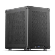 JONSBO C6 Black フロント、トップ、両サイドの4面にメッシュパネルを採用した、高エアフローケース