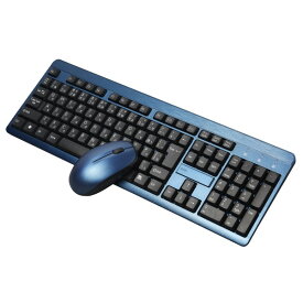 UNITCOM WL-KB01BL&WL-M01BL (パソコン工房限定モデル) 日本語108キーワイヤレスキーボードと光学式スクロールマウスセット