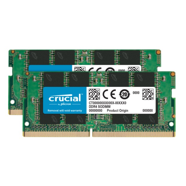 Crucial CT2K8G4SFS832A 8GB×2枚 DDR4-3200 SODIMM ノートPC用メモリ