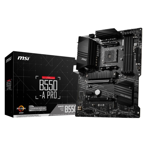 MSI 【お買得！】 B550-A PRO 64%OFF ATXマザーボード AMD B550チップセット搭載