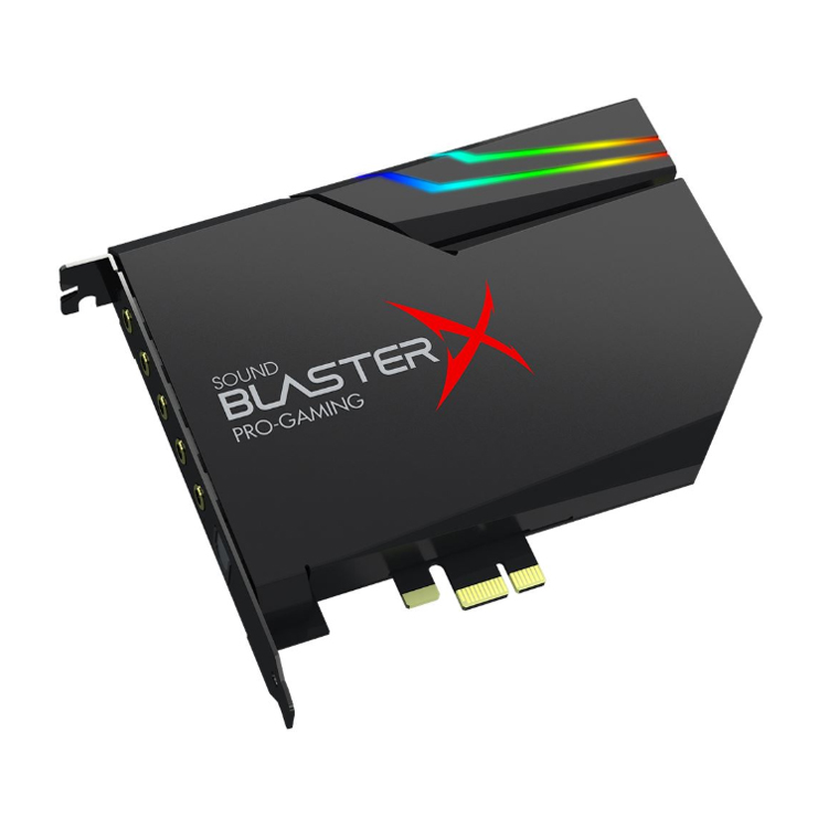CREATIVE Sound BlasterX AE-5 Plus 75％以上節約 最大32bit 384kHz SBX-AE5P-BK 魅力的な価格 ハイレゾ再生ゲーミング サウンドカード