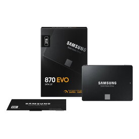 SAMSUNG 870 EVO MZ-77E2T0B/IT SSD870EVOベーシックキット2TB