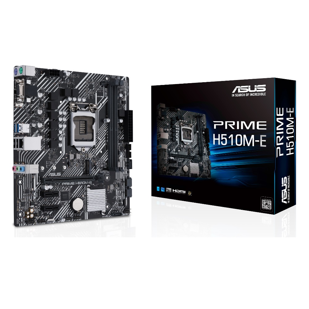 ASUS PRIME H510M-E Intel 第11/10世代Coreプロセッサー対応 H510チップセット搭載MicroATXマザーボード