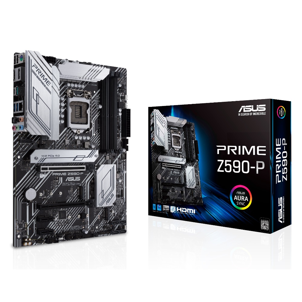 ASUS PRIME 即納最大半額 Z590-P Intel ブランド買うならブランドオフ Z590チップセット搭載ATXマザーボード 10世代Coreプロセッサー対応 第11
