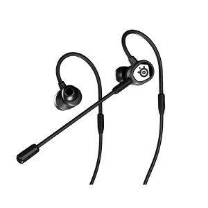 SteelSeries Tusq / 61650 �C���C���[ ���o�C�� �Q�[�~���O �w�b�h�Z�b�g
