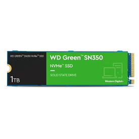 Western Digital WD Green SN350 NVMe SSD WDS100T3G0C WD Green SN350 NVMe SSD シリーズ 1TB