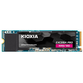 KIOXIA EXCERIA PRO NVMe SSD-CK1.0N4P/J EXCERIA PRO SSDシリーズ M.2 PCIe4x4 NVMe Type2280 1TB