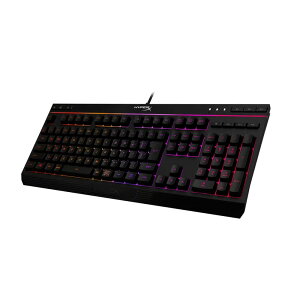 HyperX Alloy Core RGB 4P4F5AJ#ABJ 6�̃��C�e�B���O���ʂ̃Q�[�~���O�L�[�{�[�h