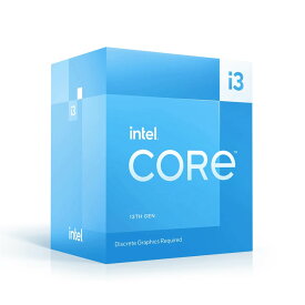 Intel Core i3 13100F BOX 第13世代インテルCore i3プロセッサー GPU非搭載 CPU
