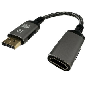 ���[�_�[���f�B�A�e�N�m L-AHD10 Lazos DisplayPort�I�X ? HDMI���X �ϊ��A�_�v�^�[ (10cm)