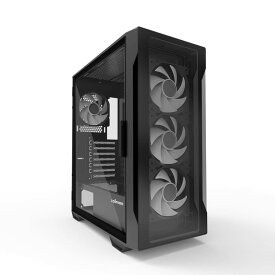 zalman i3 NEO TG Black アドレサブルRGBファンを4基装備したミドルタワー型PCケース ブラック