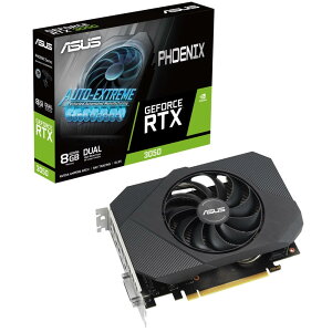 ASUS Phoenix GeForce RTX 3050 V2 8GB GDDR6 PH-RTX3050-8G-V2 GeForce RTX 3050 搭載 グラフィックスカード