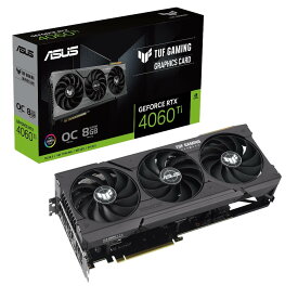 ASUS TUF-RTX4060TI-O8G-GAMING GeForce RTX 4060 Ti 搭載 グラフィックスカード