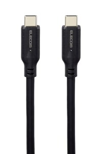 �G���R�� USB Type-C Type-C �P�[�u�� USB PD�Ή� 100W 50cm �u���b�N iPhone 16 �V���[�Y �Ή����؍� MPA-CC1G05BK