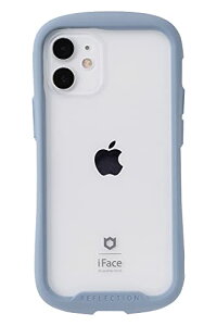 iFace Reflection iPhone 12 mini �P�[�X �N���A �����K���X (�y�[���u���[)