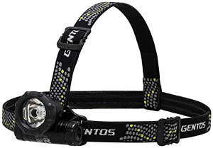 GENTOS(�W�F���g�X) LED �w�b�h���C�g ���邳120���[����/���p�_��13����/�h�H �P3�`�d�r1�{�g�p �R���p�N�g�w�b�h���C�g GTR-S31D