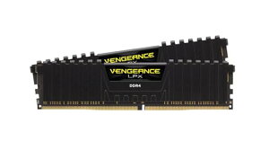 CORSAIR VENGEANCE LPX DDR4 ������ 32GB�i16GB2�j�ő�3600MHz�Ή� AMD EXPO Intel XMP�Ή� CL18 �f�X�N�g�b�vPC�p �u���b�N CMK32GX4M2Z3600C18