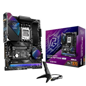 ASRock �}�U�[�{�[�h X870 Riptide WiFi AMD Ryzen 9000 �V���[�Y CPU (Soket AM5) �Ή� X870 �`�b�v�Z�b�g ATX �}�U�[�{�[�h �����i