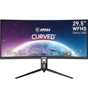 msi MAG301CR2 30�C���` �Q�[�~���O���j�^�[ 25601080(UWFHD) VA 200Hz FreeSync HDR�Ή� HDMI �f�B�X�v���C�|�[�g USB C �`���g �X�C�x�� ���������\