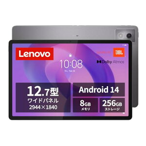 Lenovo Idea Tab Pro �^�u���b�g (12.7�C���` ���C�h �p�l�� MediaTek Dimensity 8300 �v���Z�b�T�[ 8GB 256GB Wi-Fi���f��) ���i�O���[ ZAE40096JP AndroidOS