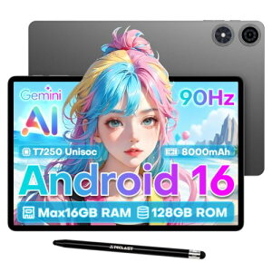 TECLAST P50T �^�u���b�g 11�C���`�AAndroid 16OS�A16GB RAM+128GB ROM�A90Hz���t���b�V�����[�g