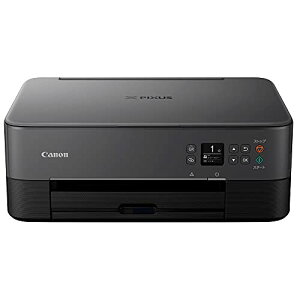 �L���m�� Canon �v�����^�[ A4�C���N�W�F�b�g�����@ PIXUS TS5430 �u���b�N 2021�N���f�� �e�����[�N���� 4�F��̌^�Ή��C���NBC-360/361�V���[�Y