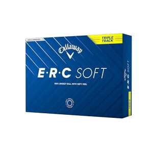 �L�����E�F�C(Callaway) �S���t�{�[�� ERC SOFT YLW 25 TRIPLE TRACK 1�_�[�X(12����) 3�s�[�X�\�� �g���v���g���b�N �C�G���[