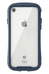 iFace Reflection iPhone SE(��3����/��2����)/8/7 �P�[�X �N���A �����K���X (�l�C�r�[)