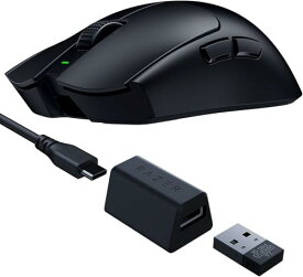 Razer(レイザー) Viper V3 Pro SE ゲーミングマウス 1000Hzドングル同梱 ワイヤレス 無線 超軽量54g 第 2 世代 Focus Pro 35Kセンサー 35000DPI 最大95時間駆動 高速無線 オプティカルスイッチ 6ボタン USB Type C ケーブル - PVC ヴァイパー ブイスリー プロ エスイー 日本