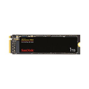 SanDisk ����SSD M.2-2280 / 1TB / SSD Extreme Pro / PCIe Gen3 NVMe / 5�N /SDSSDXPM2-1T00-J25