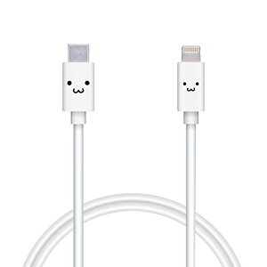 �G���R��(ELECOM) Type-C to Lightning�P�[�u�� (USB PD�Ή�) ���C�g�j���O iPhone �[�d�P�[�u�� �X�^���_�[�h iPhone SE3 / SE2 / 14 / 13 / 12 ���Ή� Apple�F�ؕi 1m �z���C�g�t�F�C�X MPA-FCL10WF